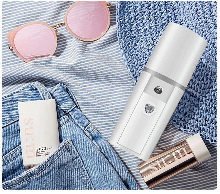 Keypad water rehydrator L8 handheld sprayer nano face vaporizer custom portable mini desktop air purifier