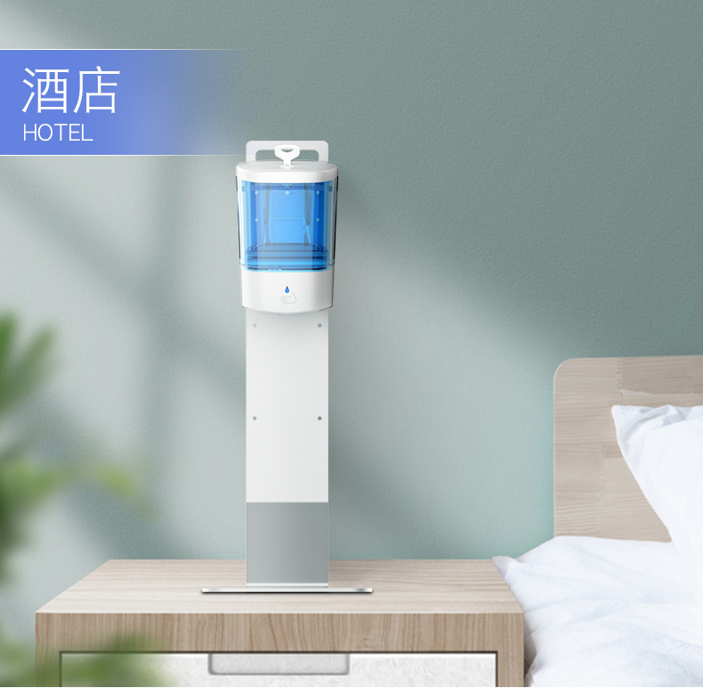Full-Automatic Induction Hand Disinfection Machine Contact-Free Alcohol Sprayer Wall-Mounted Press-Free Soap Dispenser Full-Automatic Induction Hand Disinfection Machine Contact-Free Alcohol Sprayer Wall-Mounted Press-Free Soap Dispenser