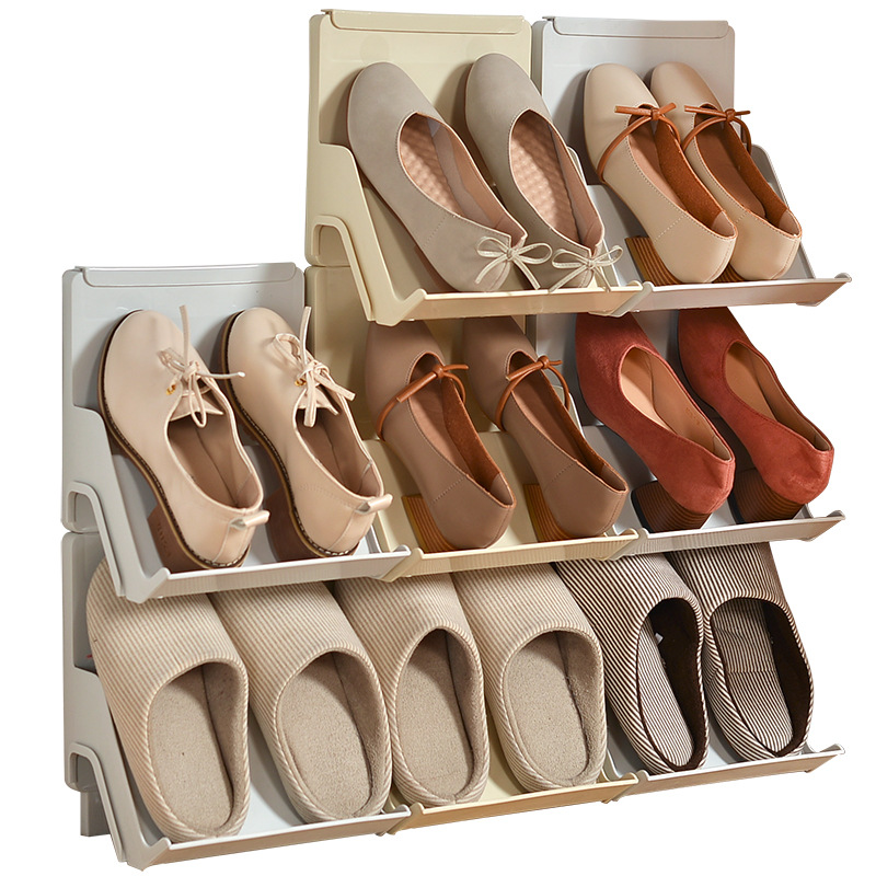 Shoe Rack Simple Household Multi-Layer Assembly Dustproof Simple Combined Shoe Storage Rack Storage Rack