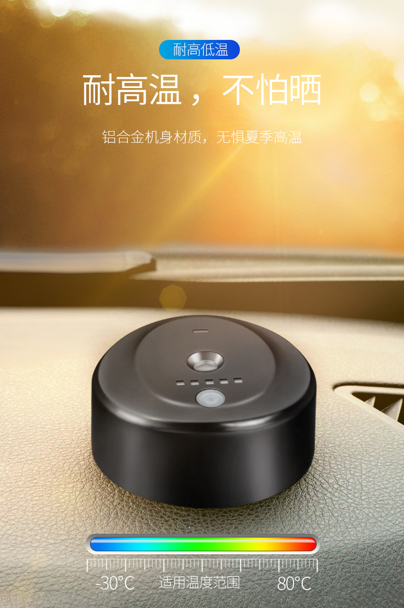 Sprayer Cologne Aromatherapy Essential Oil Ornaments Creative Car Accessory Electronic onBoard Perfume Men's Decorations