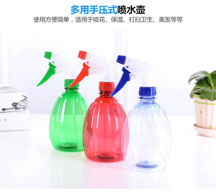Factory Direct Supply Hand Pressure Adjustable Gardening Candy Color Sprinkler Sprinkling Can Watering Sprayer Small Sprinkling Can