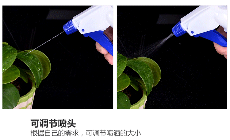 Factory Direct Supply Hand Pressure Adjustable Gardening Candy Color Sprinkler Sprinkling Can Watering Sprayer Small Sprinkling Can
