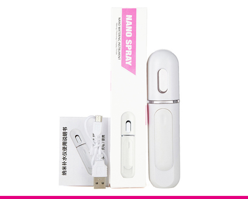 Face Steaming Sprayer Household Charging Water Replenishing Instrument Handheld Equipment for Facial Beauty Humidifier