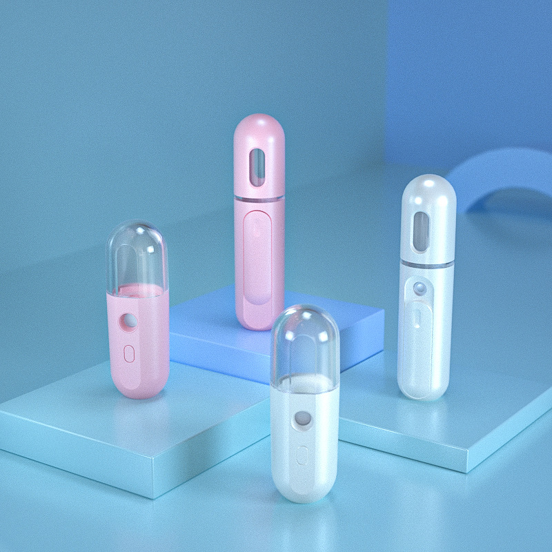 Face Steaming Sprayer Household Charging Water Replenishing Instrument Handheld Equipment for Facial Beauty Humidifier