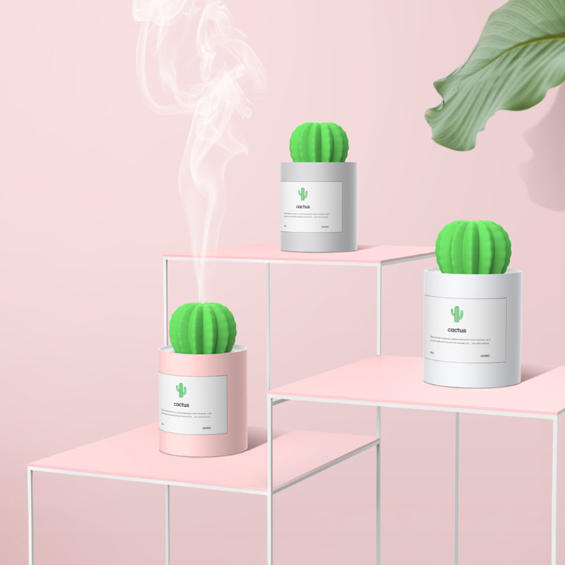 Sanhuo 306 Cactus Humidifier Desktop Office USB Sprayer Cross-Border Gift Car Humidifier Wholesale