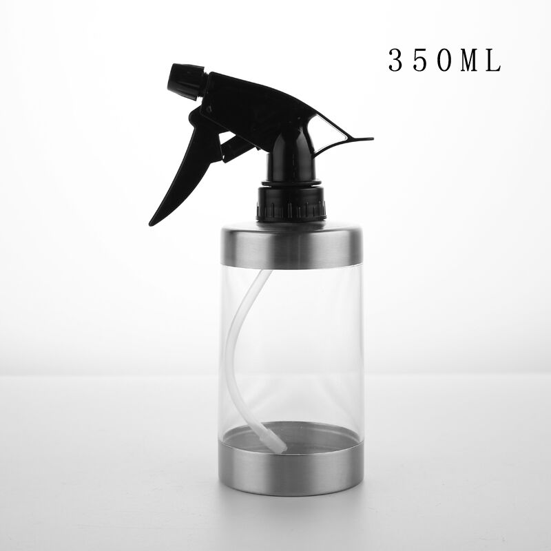 304 Stainless Steel Sprayer Small Sprinkling Can Alcohol Pot Hairdressing Sprinkling Can Hand Button Sprinkling Can 350ml
