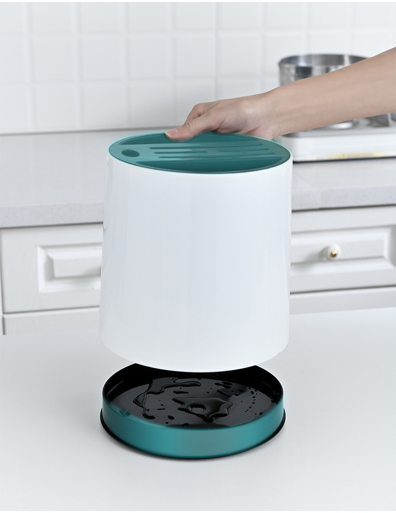 Storage Rack Plastic Knife Holder Storage Rack Kitchen Knife Utensils Knife Spoon Chopsticks Holder Integrated
