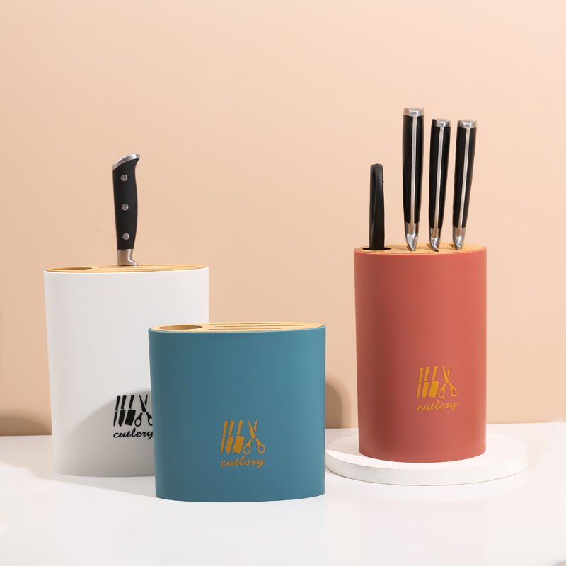 Simple Knife Storage Rack Household Kitchen Utensils MultiFunctional Storage Rack Kitchen Knife Holder Knife Holder
