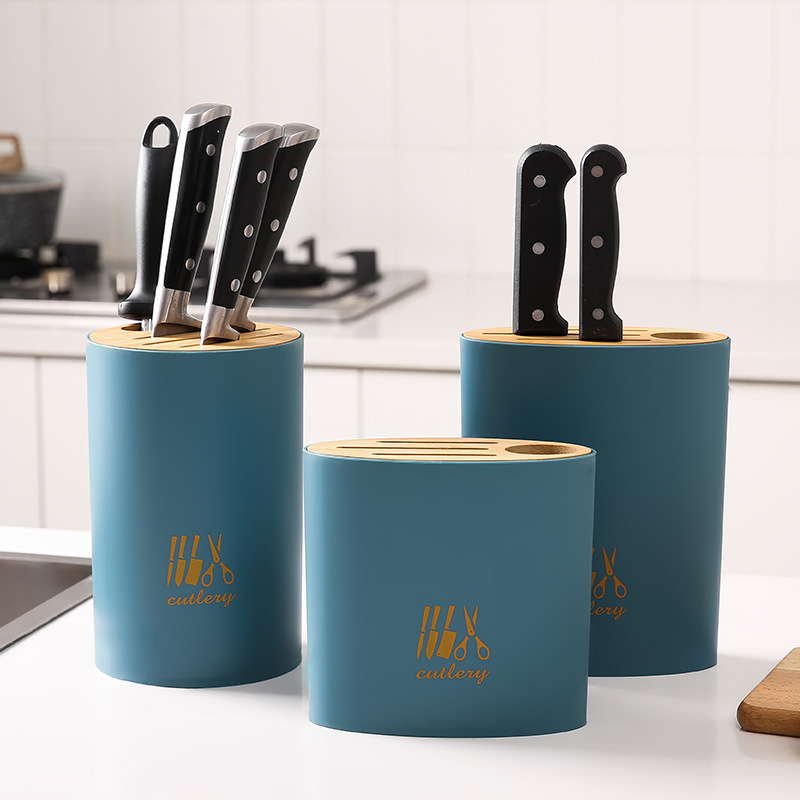 Simple Knife Storage Rack Household Kitchen Utensils MultiFunctional Storage Rack Kitchen Knife Holder Knife Holder