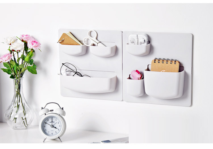 Household Paste Type Wall-Mounted Storage Rack Bathroom Wall Storage Rack Punch-Free Wall-Mounted Storage Rack Kitchen Organizing Shelves Household Paste Type Wall-Mounted Storage Rack Bathroom Wall Storage Rack Punch-Free Wall-Mounted Storage Rack Kitchen Organizing Shelves