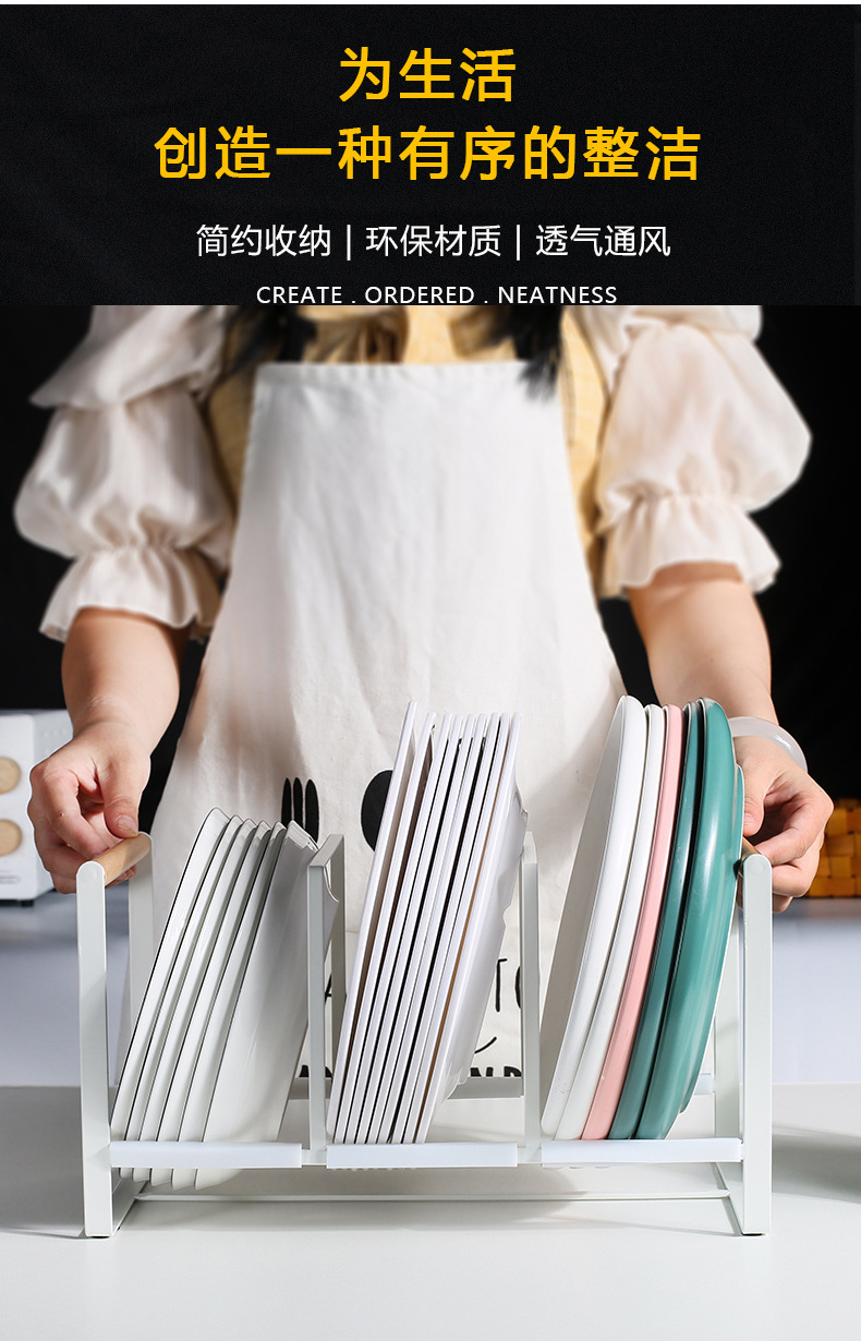 lattice bowl tray kitchen utensils and appliances storage rack iron kitchen storage rack with silica gel cover white