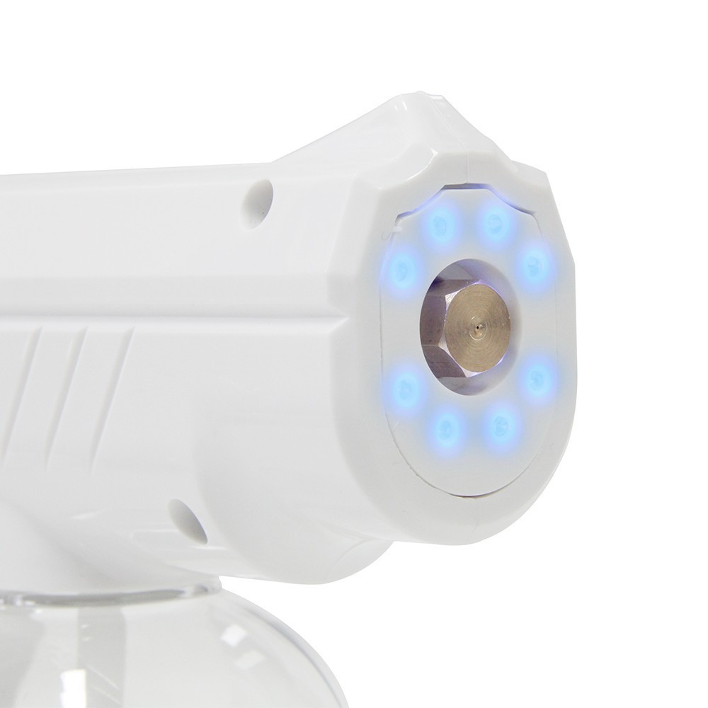 Spot Disinfection Gun Blue Light Nano Atomization Sprayer Handheld Wireless Charging Spray Pistol UV Atomization Disinfection