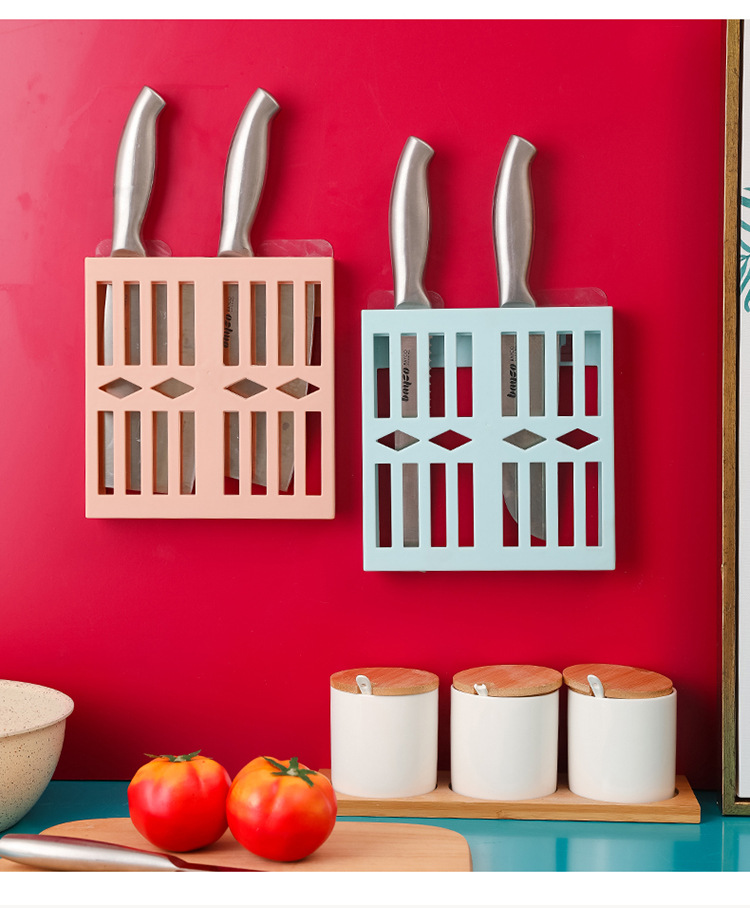 PunchFree Knife Holder Kitchen Supplies Storage Rack Invisible Knife Socket Household WallMounted Storage Rack Whole PunchFree Knife Holder Kitchen Supplies Storage Rack Invisible Knife Socket Household WallMounted Storage Rack Whole
