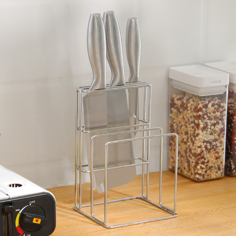 Kitchen Supplies Chopping Board Kitchen Knife Rack Cutting Board Knife Rack Storage Rack Kitchen Knife Rack Storage Rack