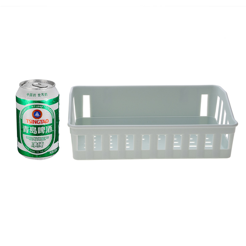 Plain Hollow-out Storage Rack Bathroom Punch-Free Non-Marking Storage Rack Bathroom Wall-Mounted Toiletries Storage Basket