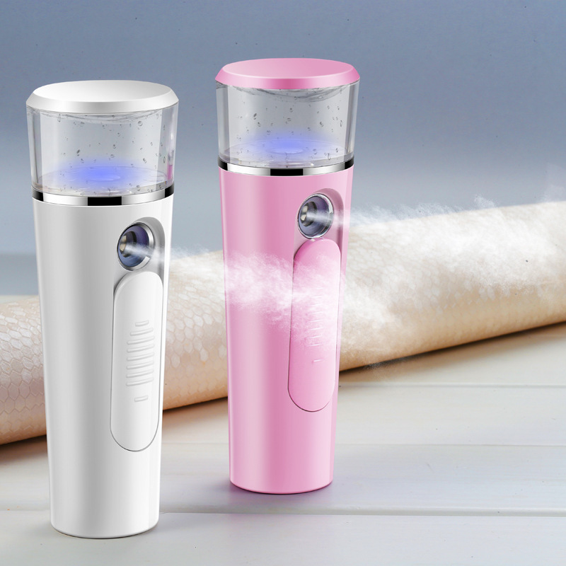 Handheld Portable Electric Nano Mist Sprayer Facial Vaporizer Facial Humidification Hand Mask Beauty Sprayer
