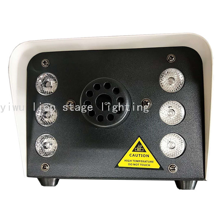 Factory Direct Sales White Shell 500W Luminous Smoke Making Machine 3 Led Colorful Lamp Beads Wedding Stage Sprayer