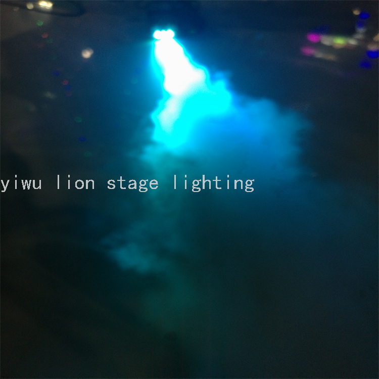 Factory Direct Sales White Shell 500W Luminous Smoke Making Machine 3 Led Colorful Lamp Beads Wedding Stage Sprayer