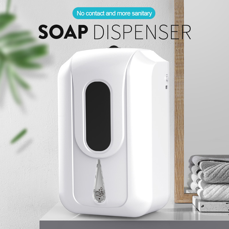 Cross-Border Large Capacity Automatic Gel Hand Washing Machine Motion Activated Liquid Soap Dispenser Alcohol Hand Sprayer Support Labeling