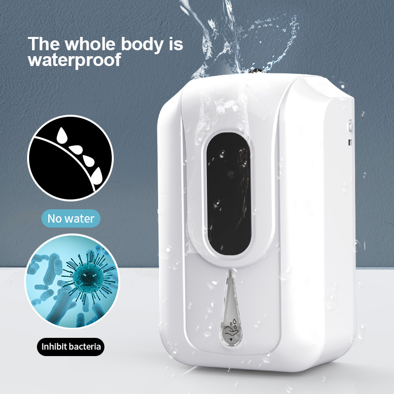 Cross-Border Large Capacity Automatic Gel Hand Washing Machine Motion Activated Liquid Soap Dispenser Alcohol Hand Sprayer Support Labeling