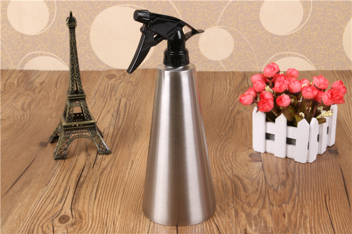 Factory Direct Sales 304 Stainless Steel Sprinkling Can Spray Pot Humidifier Cleaning Sprayer Large Capacity Hairdressing 800ml