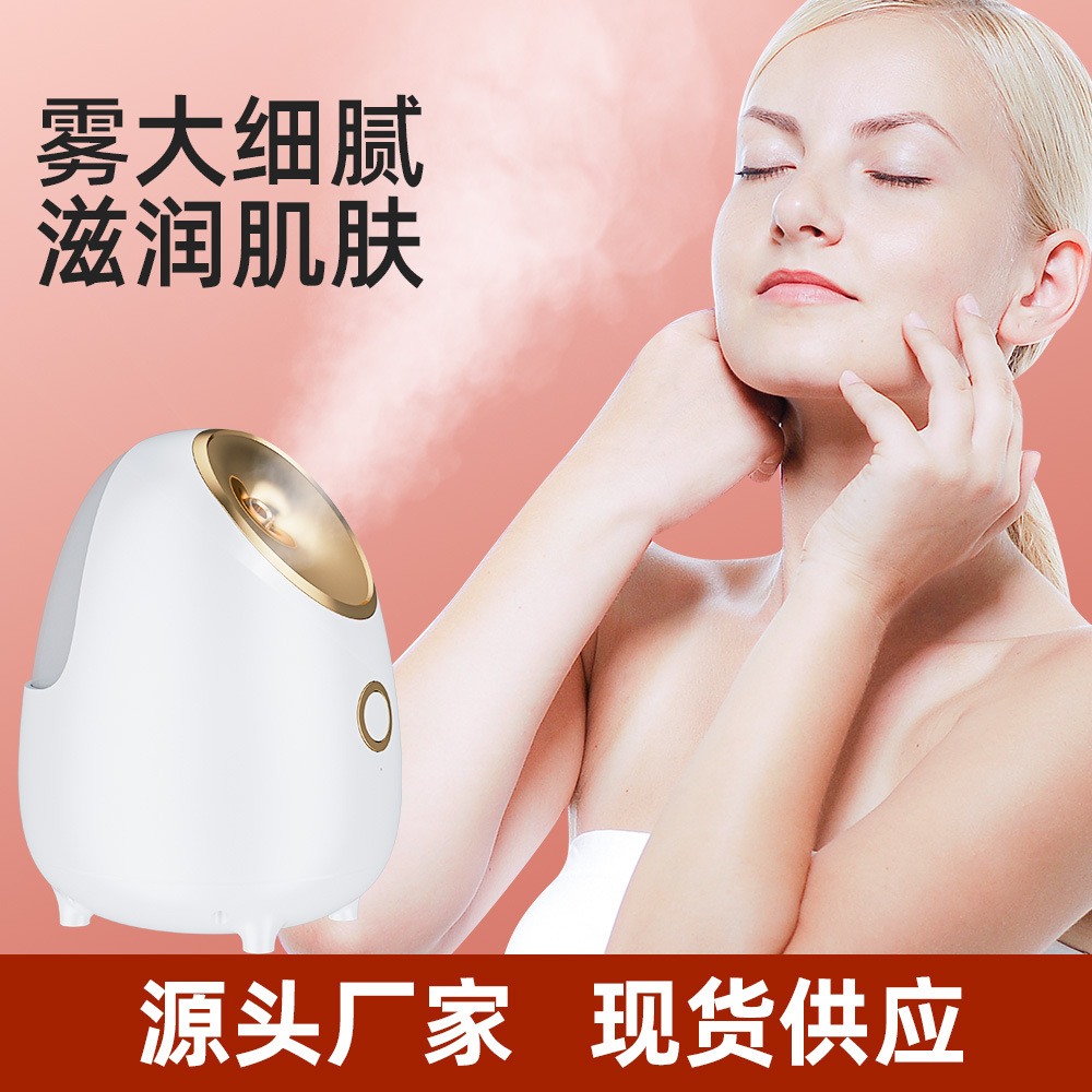 Household Small Face Steaming Hot and Cold Moisturizing Sprayer Beauty Instrument Facial Cleansing Moisturizing Hot Spray Face Steaming Instrument Factory
