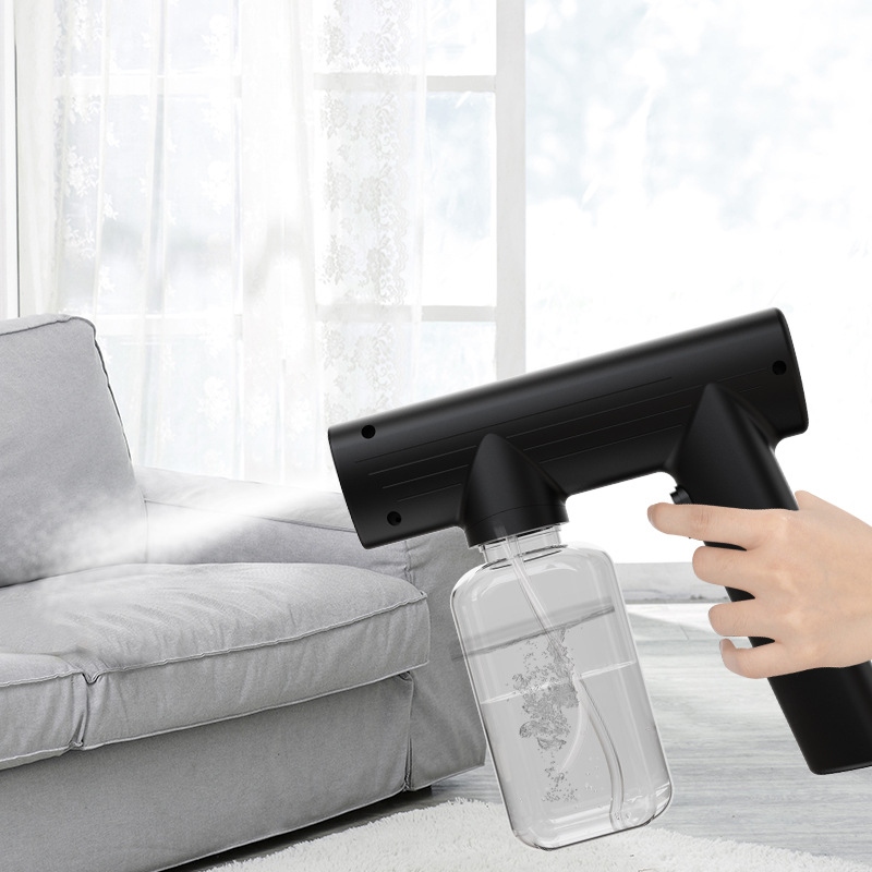 New Wireless Charging Disinfection Gun Spray Pistol USB Blue Light Sprayer Portable Atomization Disinfection Gun