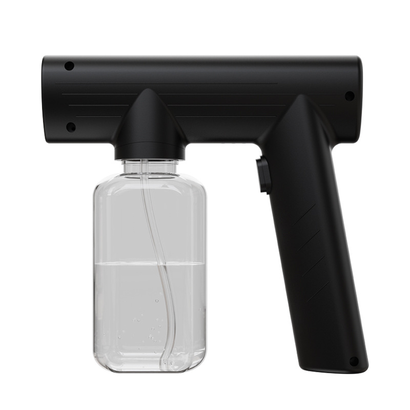 New Wireless Charging Disinfection Gun Spray Pistol USB Blue Light Sprayer Portable Atomization Disinfection Gun