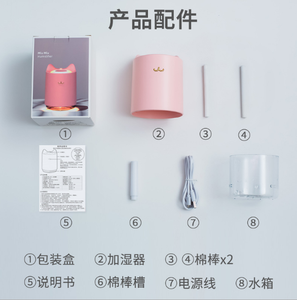 Household USB Desktop Small Sprayer
