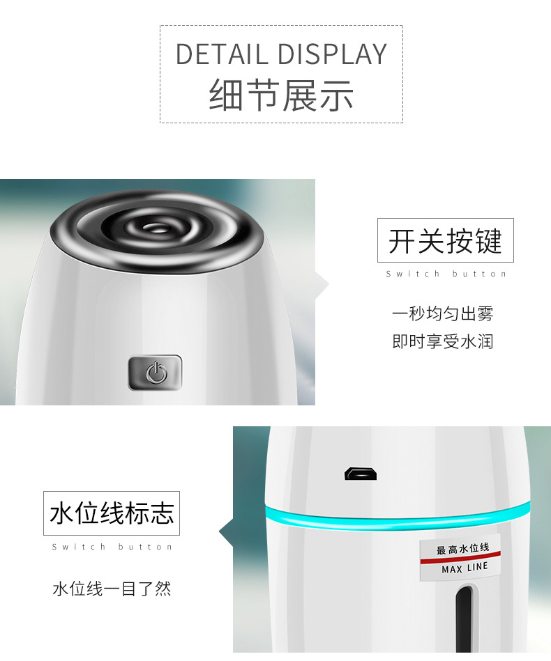 Car Humidifier Hydrating Car Sprayer Car Air Purification Mini Air Purifier Car Aromatherapy Machine R-8304 Car Humidifier Hydrating Car Sprayer Car Air Purification Mini Air Purifier Car Aromatherapy Machine R-8304