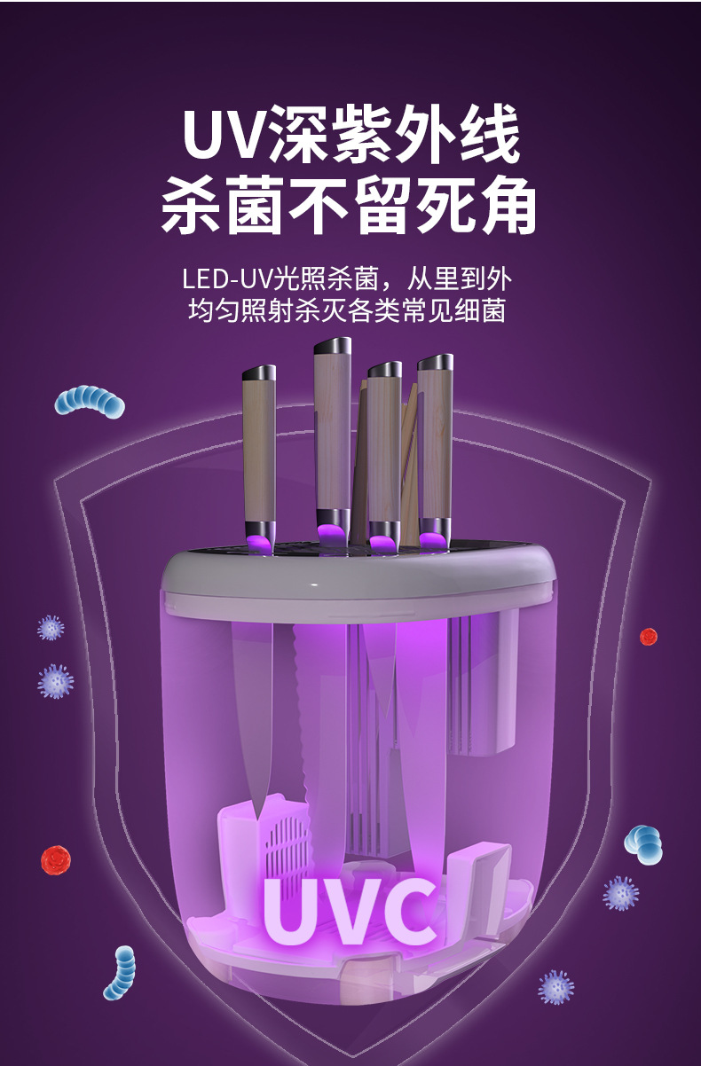 Knife Holder Household Draining Kitchen Supplies Storage Rack Tableware Knife Chopstick Storage Rack Chopsticks Holder