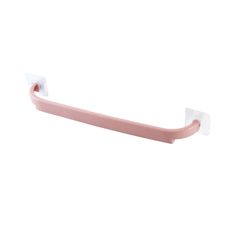 Bathroom Towel Rack Punch-Free Kitchen Single Rod Rag Rack Bathroom Storage Rack Storage Rack Wholesale