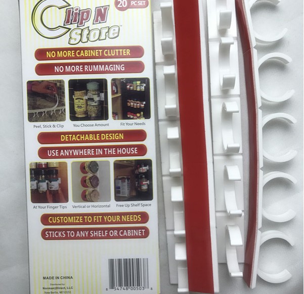 Clip N Store Kitchen Supplies Simple Bottle Mouth Clip Storage Rack Seasoning Bottle Storage Rack Clip N Store Kitchen Supplies Simple Bottle Mouth Clip Storage Rack Seasoning Bottle Storage Rack
