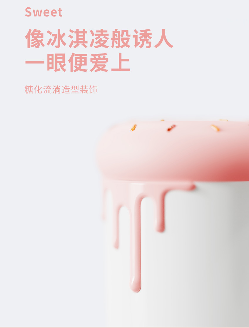 New Mini Sweetheart Humidifier Large Spray USB Home Car Hydrating Sprayer Night Light Gift