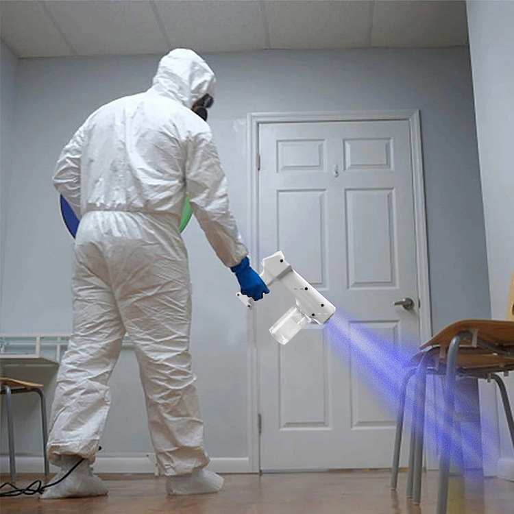 T05 Disinfection Atomization Alcohol Spray Blue Light Disinfection Epidemic Handheld Portable Electronic Wireless Alcohol Sprayer T05 Disinfection Atomization Alcohol Spray Blue Light Disinfection Epidemic Handheld Portable Electronic Wireless Alcohol Sprayer