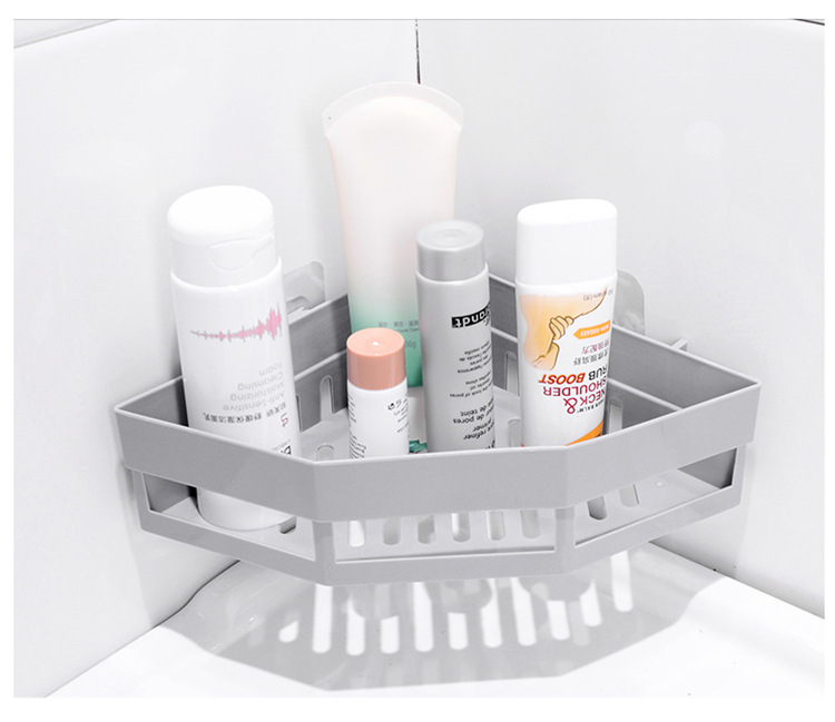 No Trace Stickers Storage Rack Bathroom Punch Free Storage Rack Triangle Storage Storage Basket Bathroom Corner Drain Rack No Trace Stickers Storage Rack Bathroom Punch Free Storage Rack Triangle Storage Storage Basket Bathroom Corner Drain Rack