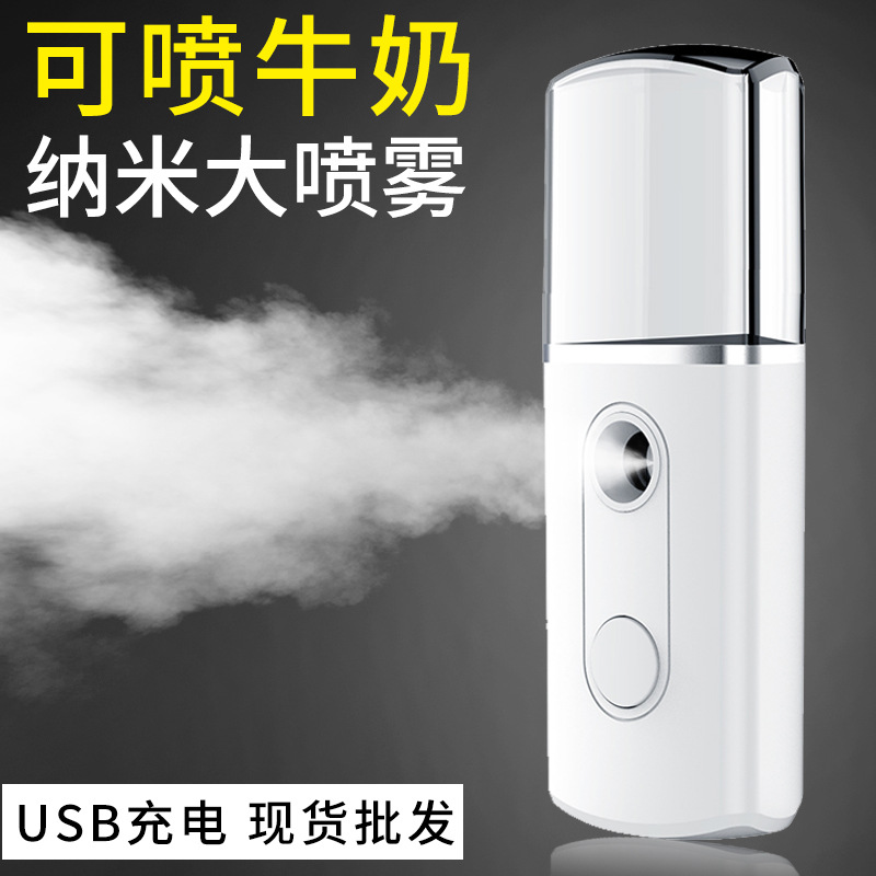 New Water Replenishing Instrument USB Charging Nanometer Sprayer Facial Beauty Apparatus Handheld Portable Humidifier