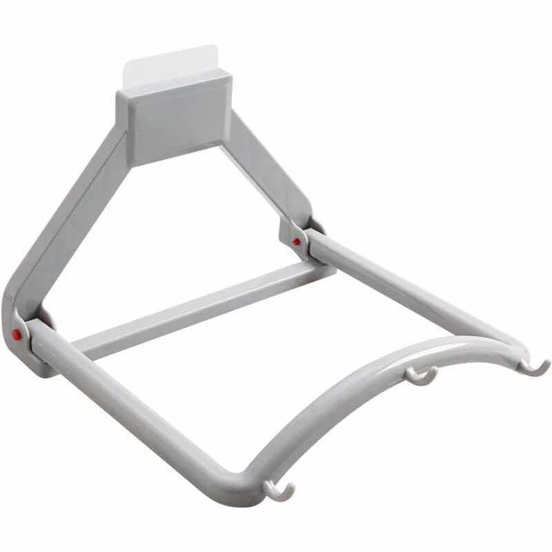 Automatic Rebound Washstand Bathroom Strong Non-Marking Viscose Hanger Bathroom Wall Hanging Washbasin Storage Rack