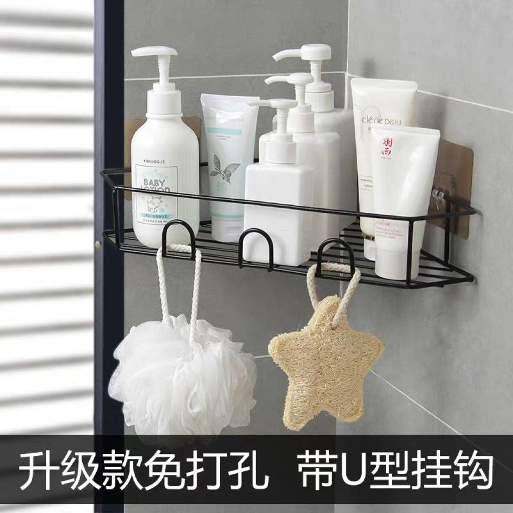 Kitchen Storage Rack Punch-Free Toilet Tripod Toilet Toilet Corner Storage Rack Washstand Storage Kitchen Storage Rack Punch-Free Toilet Tripod Toilet Toilet Corner Storage Rack Washstand Storage