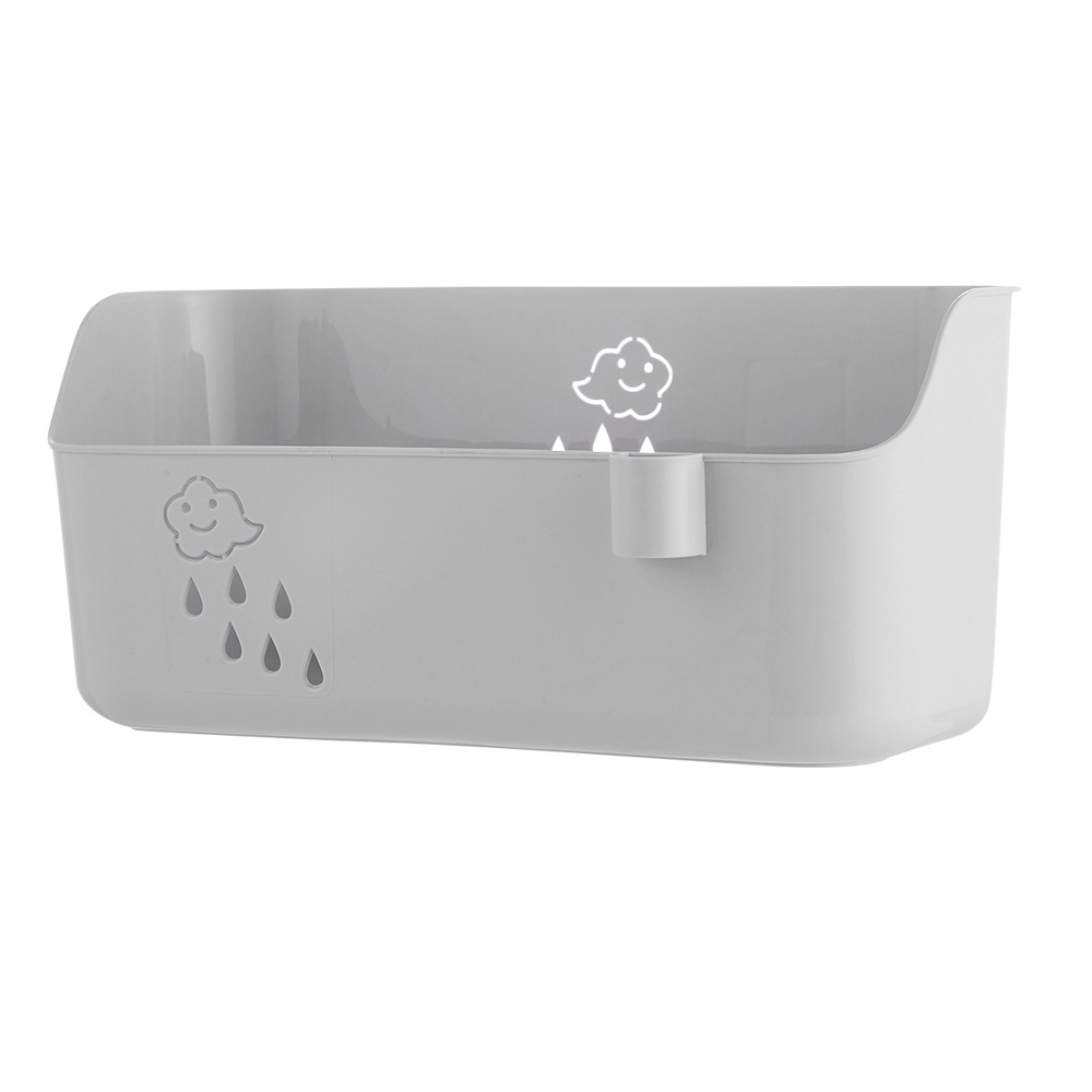 Factory Wholesale Toilet Punch-Free Storage Rack Seamless Hook Toiletries Bathroom Finishing Storage Rack