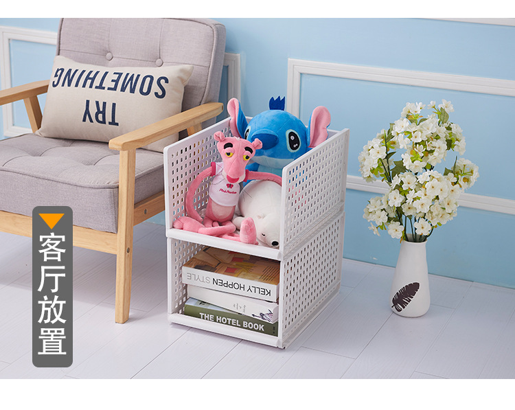 clothes storage Arrangement Storage Basket Chest Layered Partition storage Rack Storage Rack Storage Rack Storage Rack