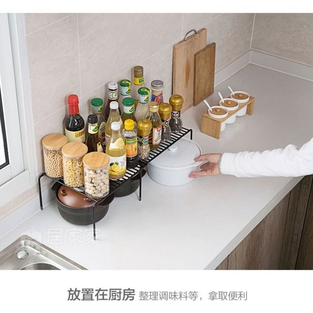 Multifunctional Retractable Iron Kitchen Storage Rack Sink Cupboard Dish Rack Seasoning Rack Kitchenware Storage Rack Multifunctional Retractable Iron Kitchen Storage Rack Sink Cupboard Dish Rack Seasoning Rack Kitchenware Storage Rack