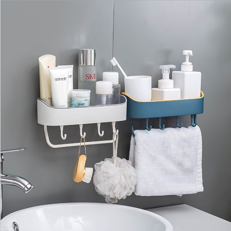 Multifunctional Wash Basin Bathroom Plastic Hanging Rack