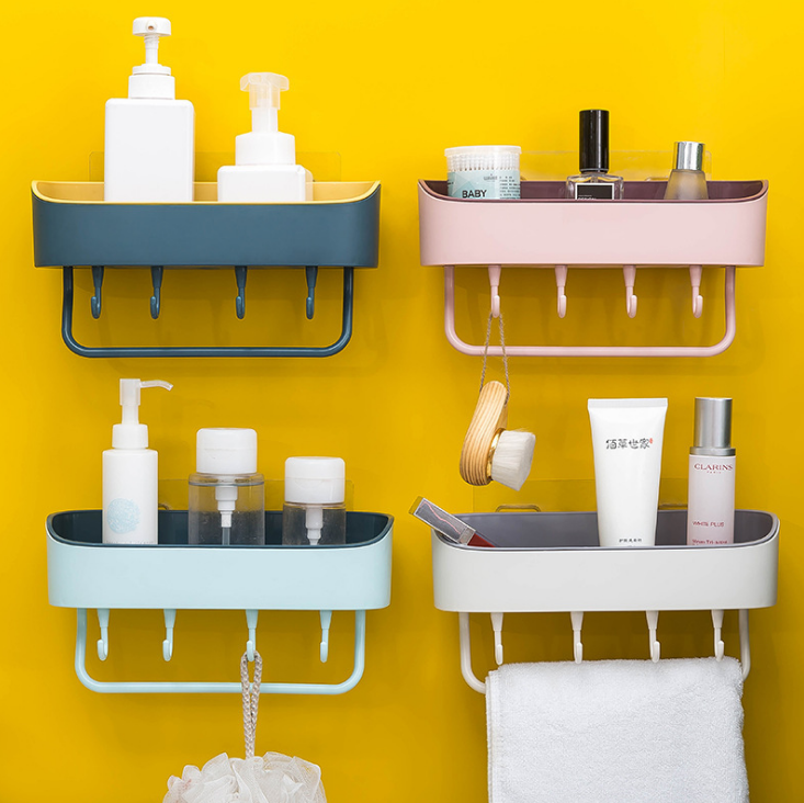 Multifunctional Wash Basin Bathroom Plastic Hanging Rack