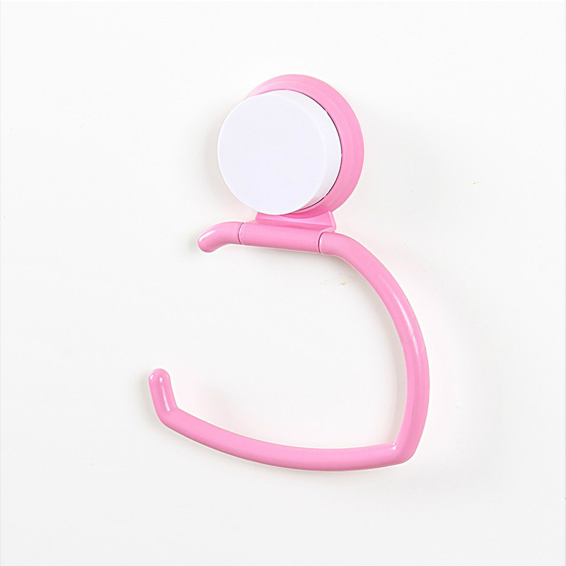 towel rack No hole suction wall towel hanger suction cup bathroom towel rack miscellaneous dishcloth storage rack