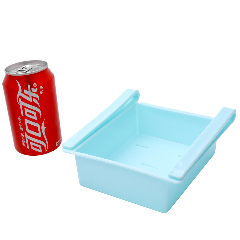 Refrigerator Fresh-Keeping Porting Plate Kitchen Finishing Storage Rack Creative Twitching Classification Storage Box Storage Rack