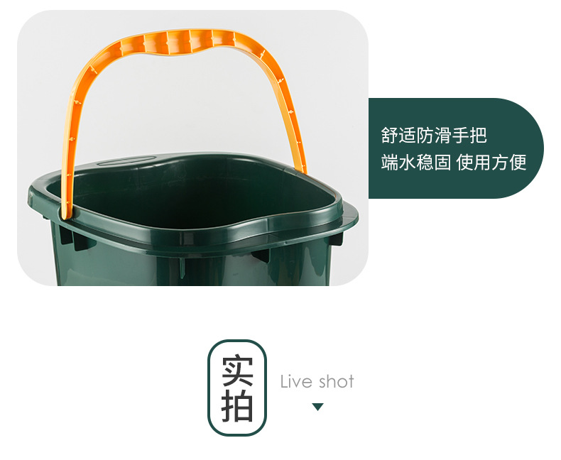 Plastic Foot Bath Barrel Lazy Four-Wheel Foot Bath Tool with Roller Portable Foot Barrel Massage Foot Bath Feet-Washing Basin Plastic Foot Bath Barrel Lazy Four-Wheel Foot Bath Tool with Roller Portable Foot Barrel Massage Foot Bath Feet-Washing Basin