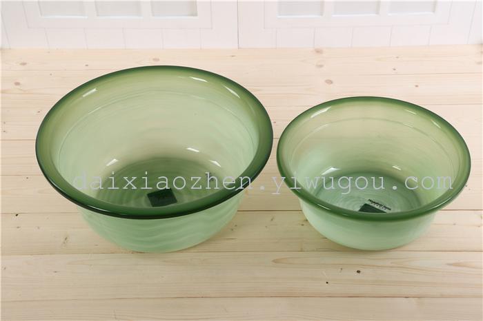 The plastic washbasin transparent basin laundry box washes the foot box high imitation jade plastic washbasin. The plastic washbasin transparent basin laundry box washes the foot box high imitation jade plastic washbasin.