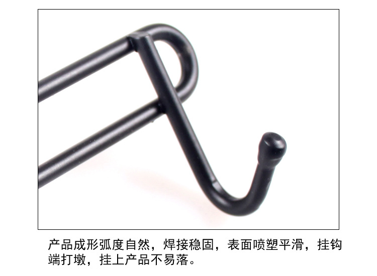 Daily Necessities Creative Iron Metal Wall Hook Nail-Free Adhesive Hook Kitchen Bathroom Home Wholesale