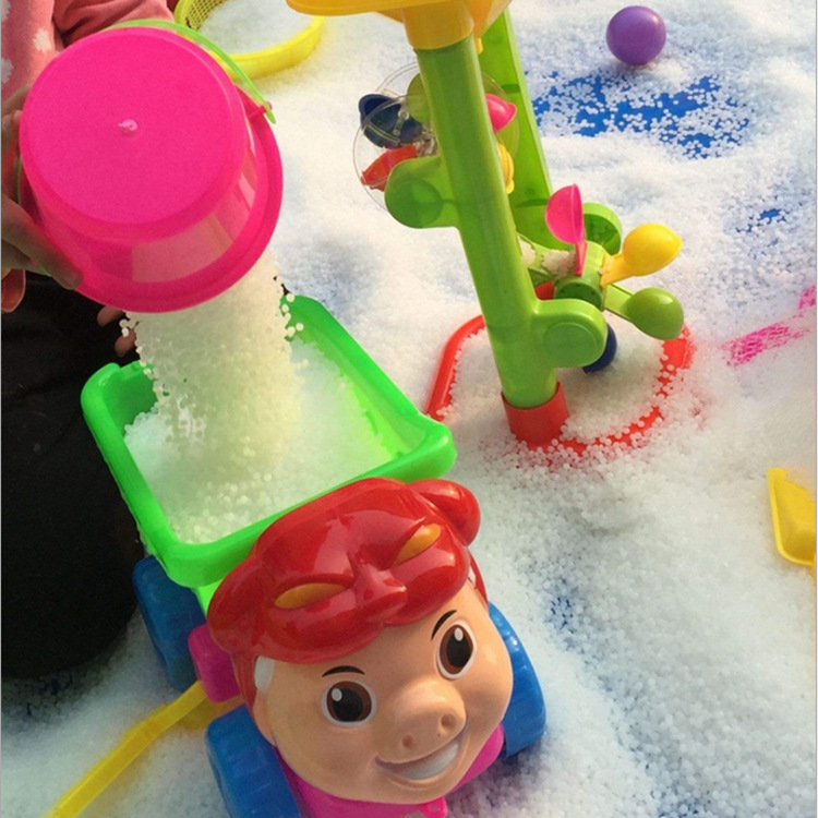 Sand Plastic Children's Sand Toys Plastic Sand Playground Sand Basin Paradise Sand Snowflake Sand Particles Sand